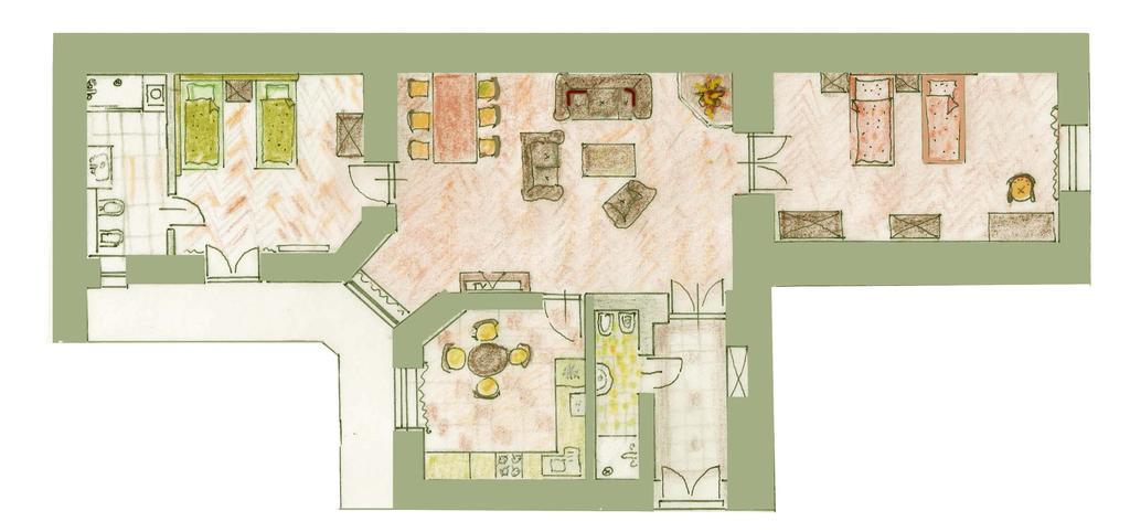 Best Location To Explore Krakow Spacious 105M2 客房 照片